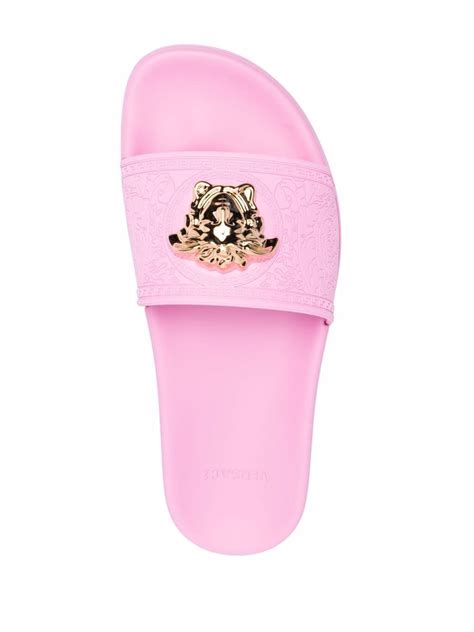 farfetch Versace slides